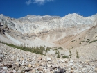 A view of the southwest face from about 9700'.