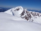 View toward the summit of Mount Saint Helens.