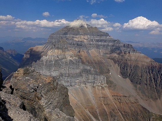 Mount Temple from Eiffel Peak