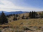 Checking out the views of Council Mountain.