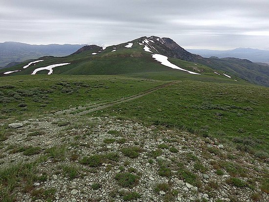 Oxford Peak from Oxford Ridge