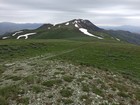 Oxford Peak to the north from Oxford Ridge.