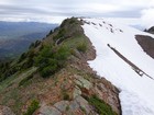 Trail section from the south summit to the north summit.