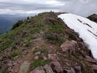 Nearing the north summit on Oxford Peak.