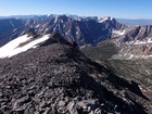 Hope Peak summit view, Borah in the distance to the southeast.