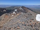 Ridge leading north from Grouse Creek Mountain to Sheep Pen Peak.