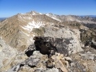 Mount Frank summit marker.