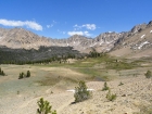 Mount Frank in the distance, Antz Basin below. (Misspelled on maps as Ants Basin.)