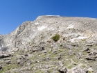 Looking up the east ridge of Pegasus.