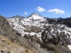 Great view of Standhope Peak as we dropped into Surprise Valley.