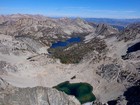 Summit view looking down on Alice Lake.