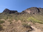 Heading up the Hunter Trail toward Picacho Peak.