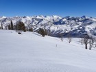 White Cloud Peaks from Pigtail Peak. Castle Peak on the right.