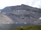 Peak 11887' rising above Goat Lake.