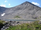 Standhope Peak from the outlet of Goat Lake.