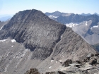 Peak 11887' (The Fin) from Standhope Peak.