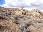 Passing some rock formations on the way down Doyle Mountain.