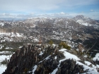 A view into the heart of the White Clouds from Pole Creek Peak #2. Castle Peak on the right.