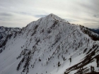 The northeast face of Pole Creek Peak #3.