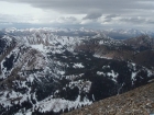 Summit view of the Sawtooths from Pole Creek Peak #3.