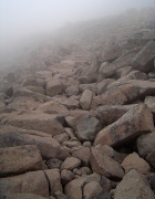 A look at the basalt portion of the trail.