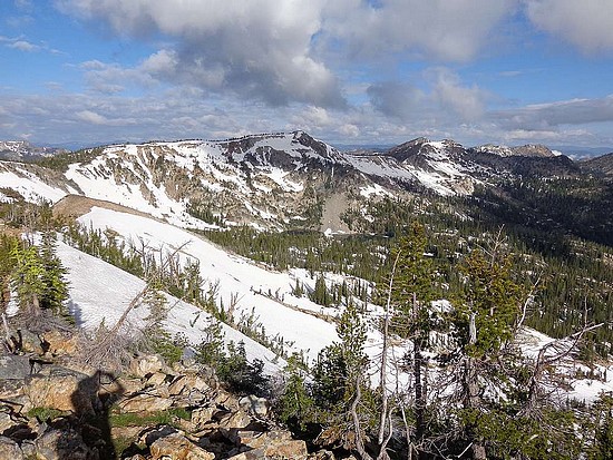 Ridge Traverse from Profile Gap.