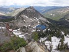 Profile Lake from Profile Peak.