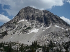 The mammoth northwest face of Mount Everly.