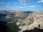 A view of Castle Peak (way in the distance) from Mount Everly. Mount Cramer is to the left.