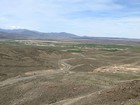 Looking down on Carey from Queens Crown.