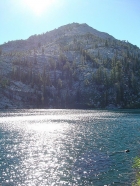 Trinity Mountain from Heart Lake.