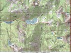 Map of our route, 9 miles and 1400' gain round trip.