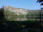 First view of Rapid Lake.