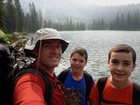 Group shot before leaving Rapid Lake.