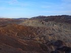 Summit view looking east at Zabriskie Point.