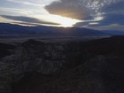 Sunset over the northern Panamint Range.