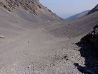 Descending through talus.