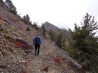 Making our way back to Elkhorn Peak.