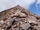 Heading up the east ridge of Ruby Dome.