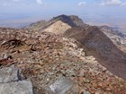 Lee Peak from the summit of Ruby Dome.