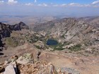 Griswold Lake from the ridge west of Ruby Dome.