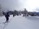 Descending from South Hawley Mountain.