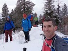 Group shot on the summit of Harris Creek Peak.