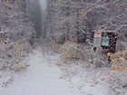 Leaving the trailhead.