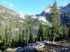 View of Alpine Lake during our snack break.
