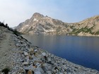 Mount Regan and Sawtooth Lake.