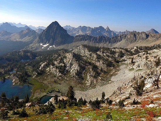 Mount Ebert from Little Baron Peak