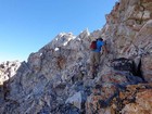 Nearing the summit of Williams Peak.