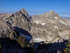 Baron Peak and Moolack Mountain from Little Baron.