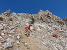 Plenty of boot skiing on the way down the south face of Moolack. Good way to wear out a pair of boots.